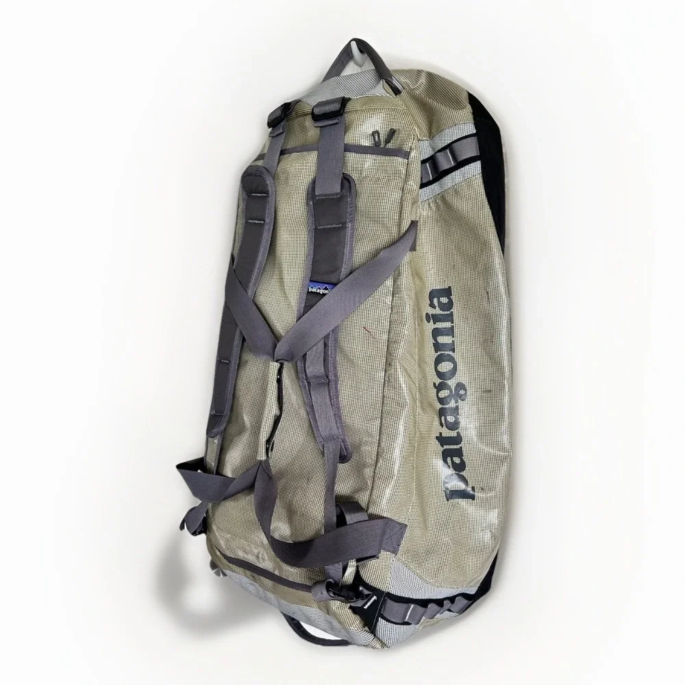 Patagonia Black Hole Duffel Backpack 60L (?) 2-way Backpack Travel Bag Preowned
